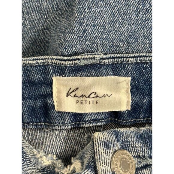 KanCan Petite Hawthorne High Rise Flare Jeans in Medium Wash - Sz 13/30 - Picture 7 of 7